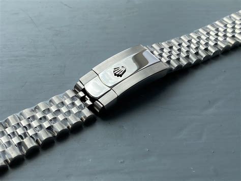 rolex stainless steel jubilee bracelet